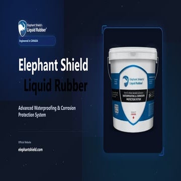 Elephant Shield Liquid Rubber - Advanced Waterproofing & Corrosion ...