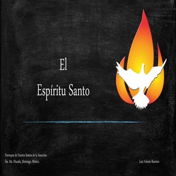 El espiritu santo | PPTX