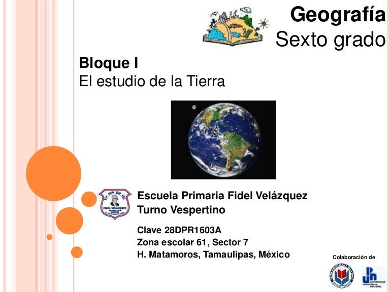 El estudio de la tierra (Los planos)