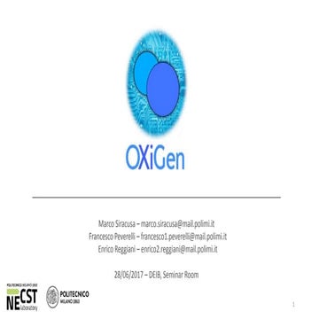 Elevaor pitch o_xi_gen