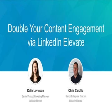 Double Your Content Engagement via Employee Advocacy