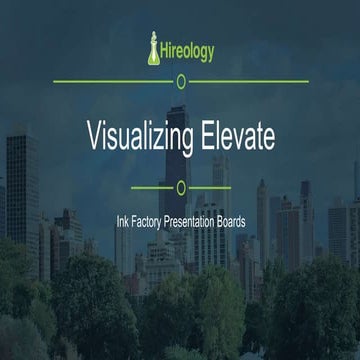 Elevate ink factory boards