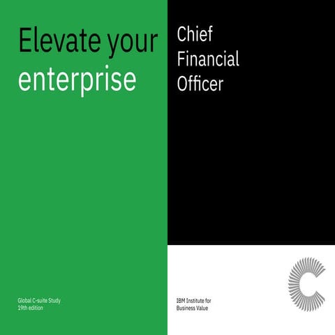 Elevate your enterprise cfo role report