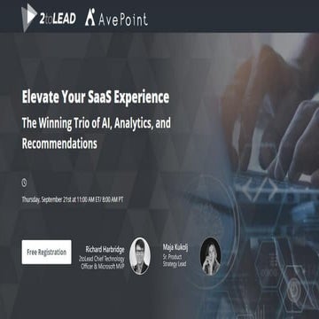 Elevate Your Microsoft 365 Experience The Winning Trio Of AI, Analytics & Rec...