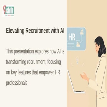 Elevating Recruitment with AI: Transforming HR Practices with Innovative Solu...