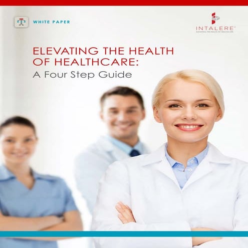 Elevating the Health of Healthcare: A Four Step Guide