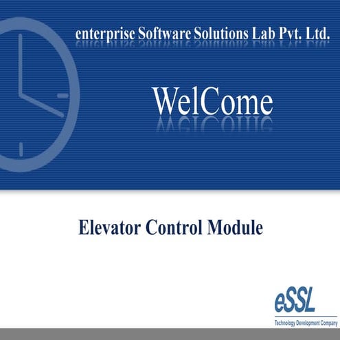 Elevator controller for multi story building security