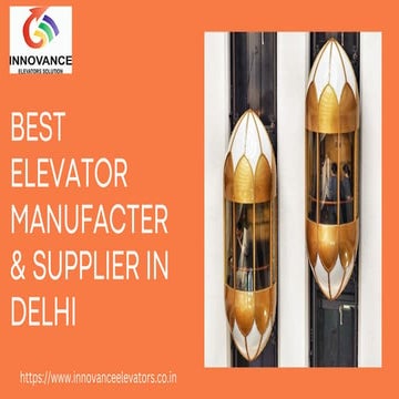 iELEVATE – Premier Elevator Solutions in Delhi NCR | PPTX