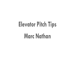 Elevator Pitch Tips