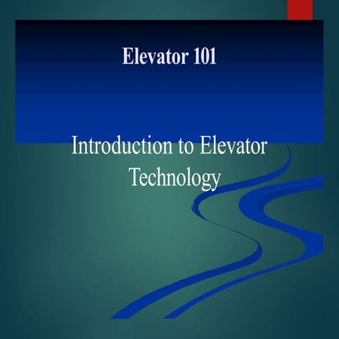 Elevator Codes In India Is 14665 At A Glance Pptx