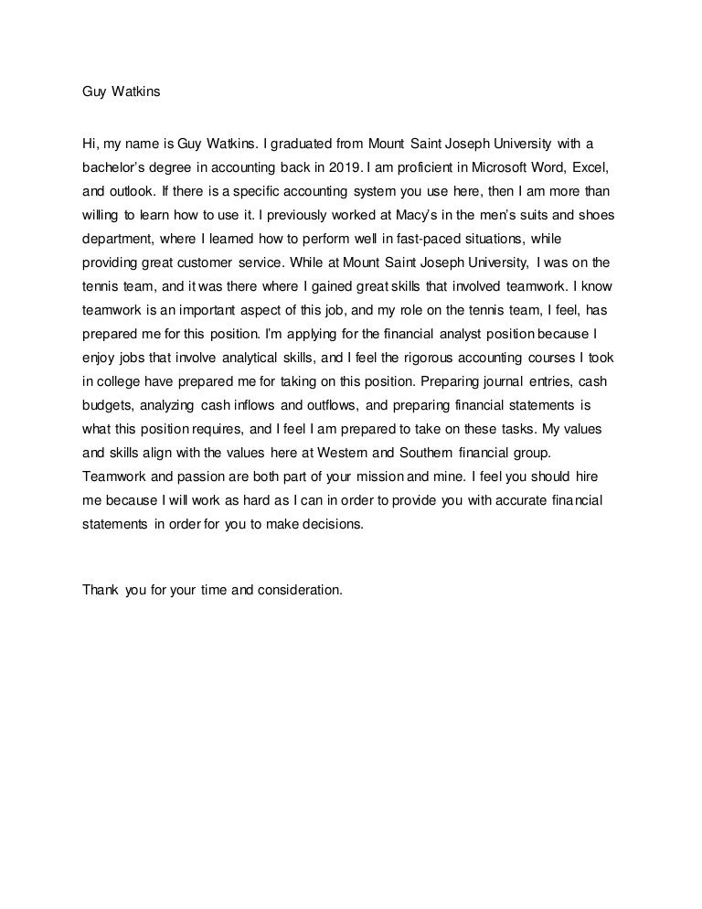 Elevator Speech