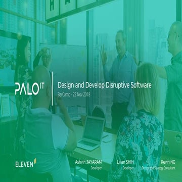 Design & Develop Disruptive Software