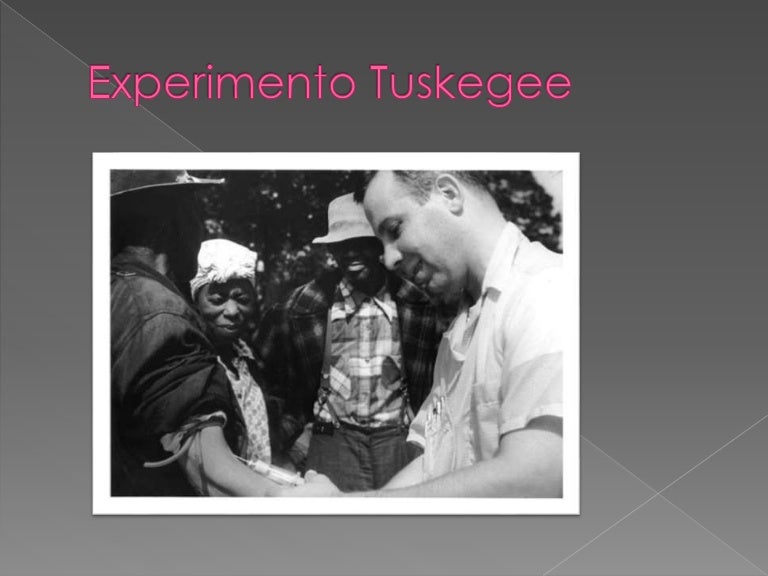 El experimento tuskegee