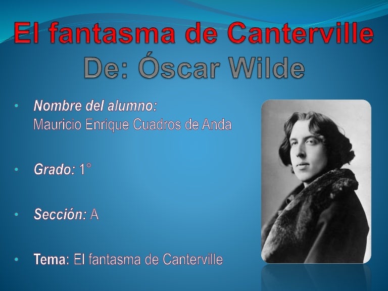 El fantasma de canterville