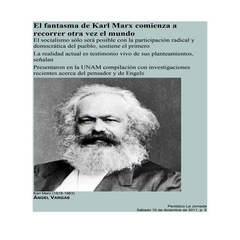 El fantasma de karl marx comienza a recorrer otra vez el mundo | DOCX