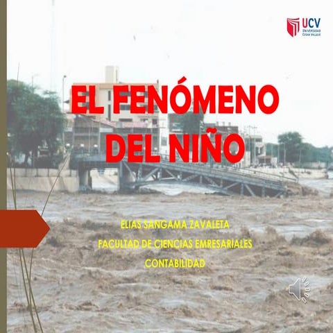 El fenómeno del niño