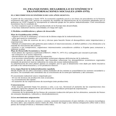 El franquismo. 1959 75