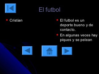 El futbol