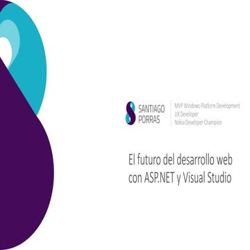 El futuro del desarrollo web con asp.net y visual studio