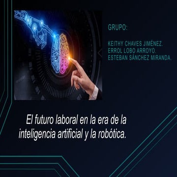 Encuesta Impacto de la Inteligencia Artificial en el Trabajo | PDF