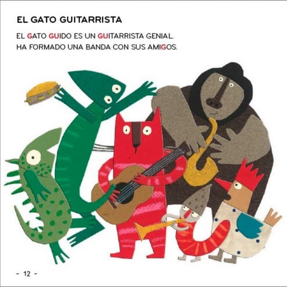 El gato guitarrista