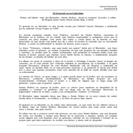 El general en su laberinto (ensayo)