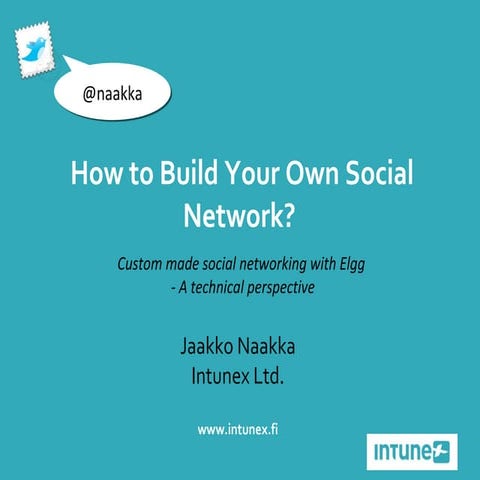 how-to-build-your-own-social-network-with-elgg-ppt