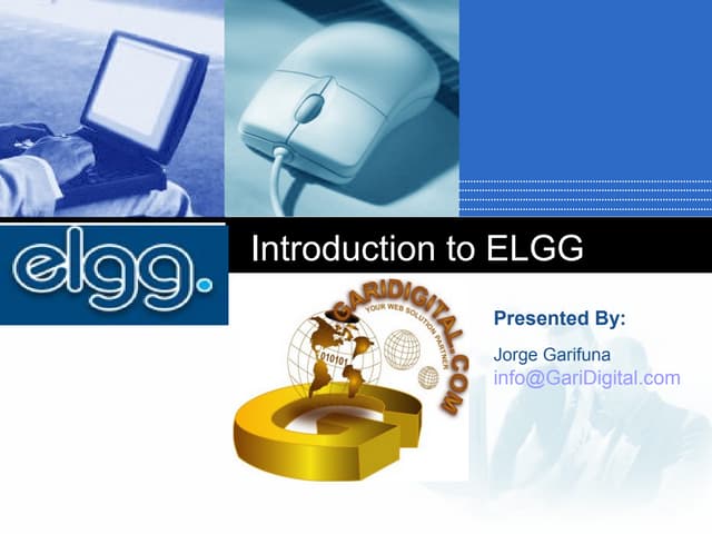 The Elgg Social Networking Framework | PPT the-elgg-social-networking-framework-ppt