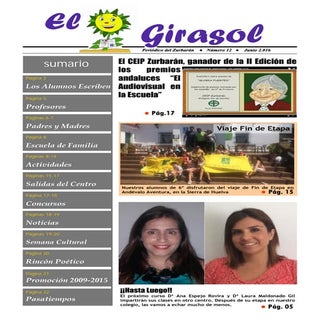 "EL GIRASOL" nº 12 (15/16)