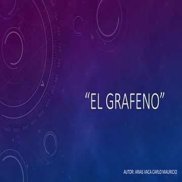 El grafeno