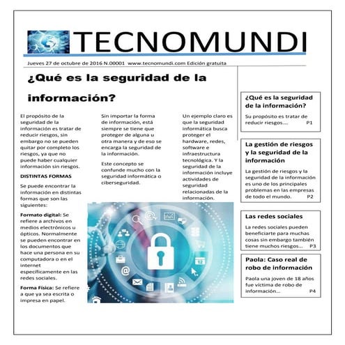 El gran diario de tecnología actual en el mundo