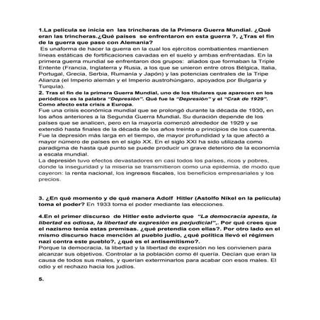 El gran dictador  preguntas