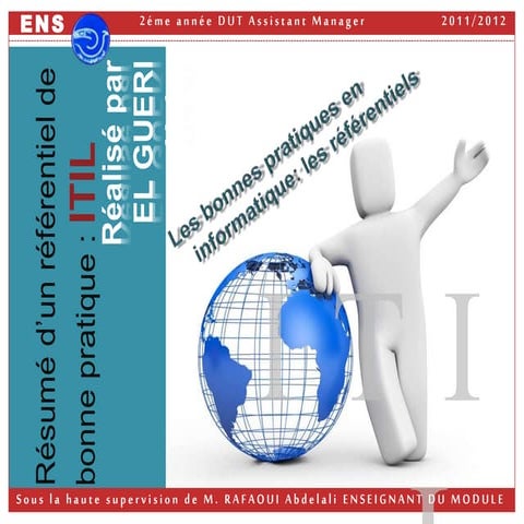 Les bonnes pratiques en informatique - Référentiel ITIL  