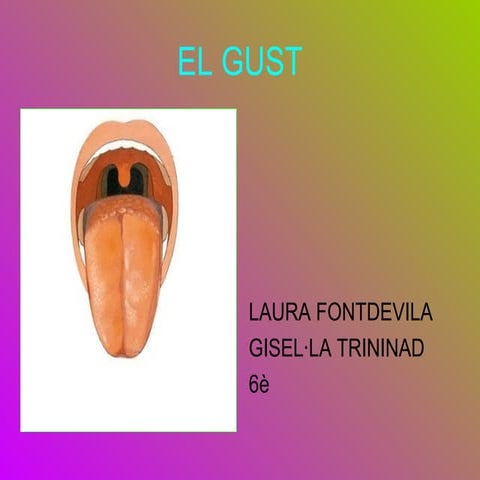 El gust | PPT