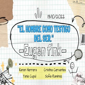 El hombre como testigo del ser de Eugen Fink Exposición.pdf