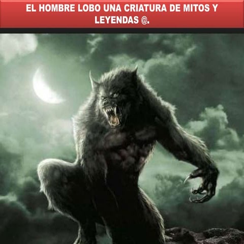 El hombre lobo una criatura de mitos y leyendas @.