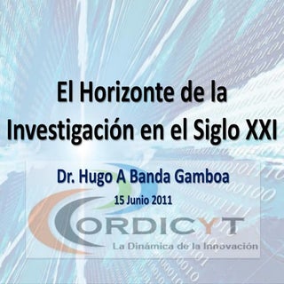 El horizonte de la investigación en...