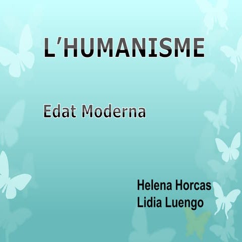 L' humanisme