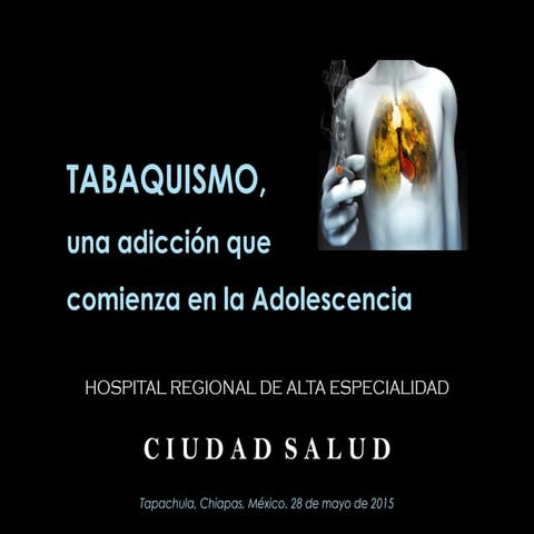 El humo del tabaco