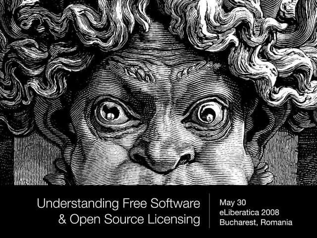 "Understanding Free Software and Open Source Licensing" by Zak Greant @ eLiberatica 2008