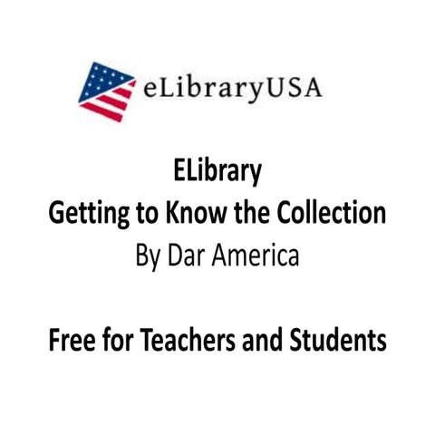 Elibrary usa