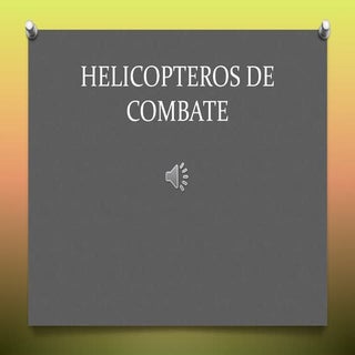 Elicopteros de combate
