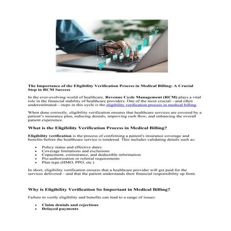 eligibility verification process in medical billing.pdf