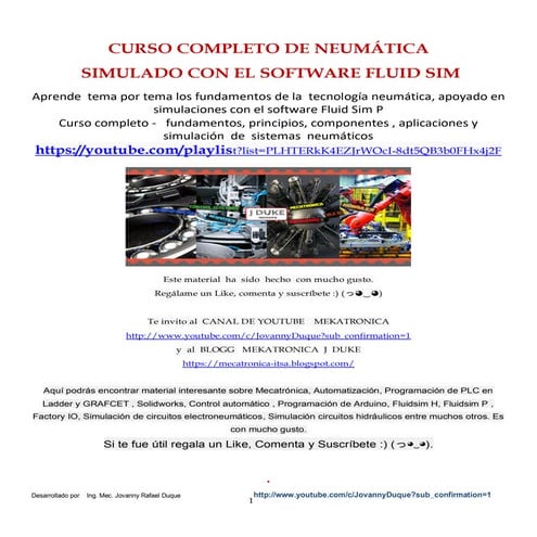 ELIMINACIÓN DE INTERFERENCIAS EN CIRCUITOS NEUMÁTICOS  CON EL MÉTODO DE CASCA...