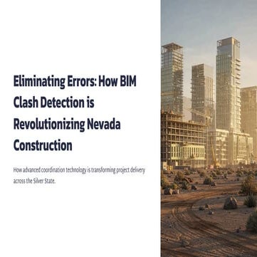 How BIM Clash Detection is Transforming Project Accuracy in Nevada? | PDF