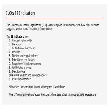 Eliminating ILO’s 11 Forced Labour Indicators.pptx