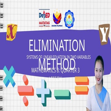 ELIMINATION METHOD LE in 2 Variables Presentation - Copy.pptx