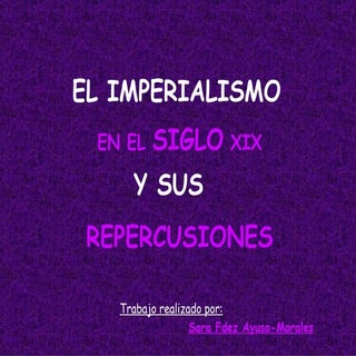 El Imperialismo