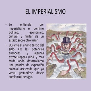 El imperialismo