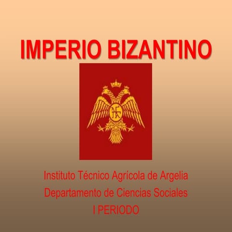 El imperio bizantino